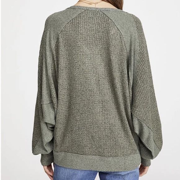 NWT Free People We The Free Santa Clara Thermal - Picture 6 of 7